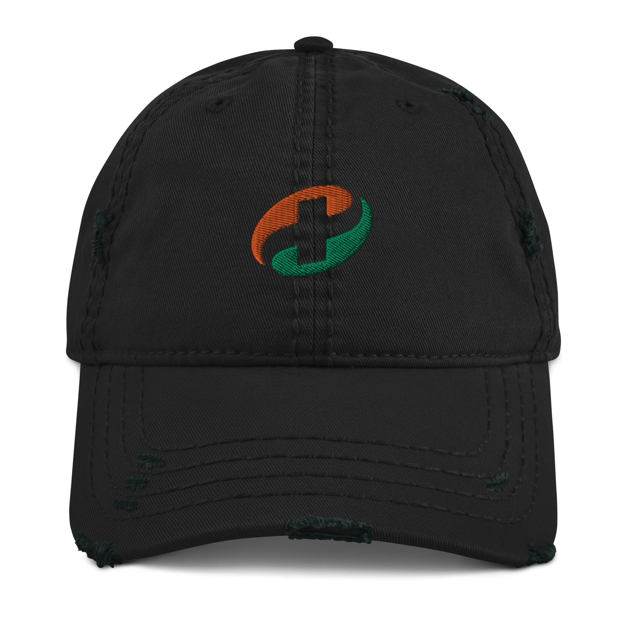 Distressed Dad Hat the Real PharmD Icon Colors