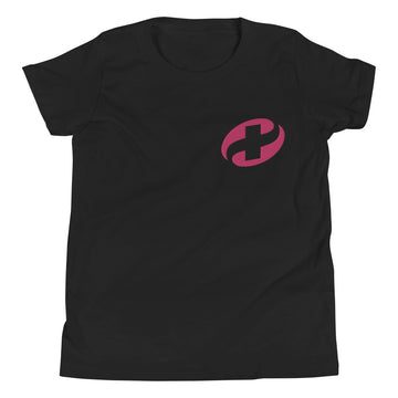 Youth Short Sleeve T-Shirt the Real PharmD Icon Pink