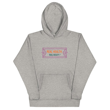 Real Health. Real Beauty. Original Unisex Hoodie