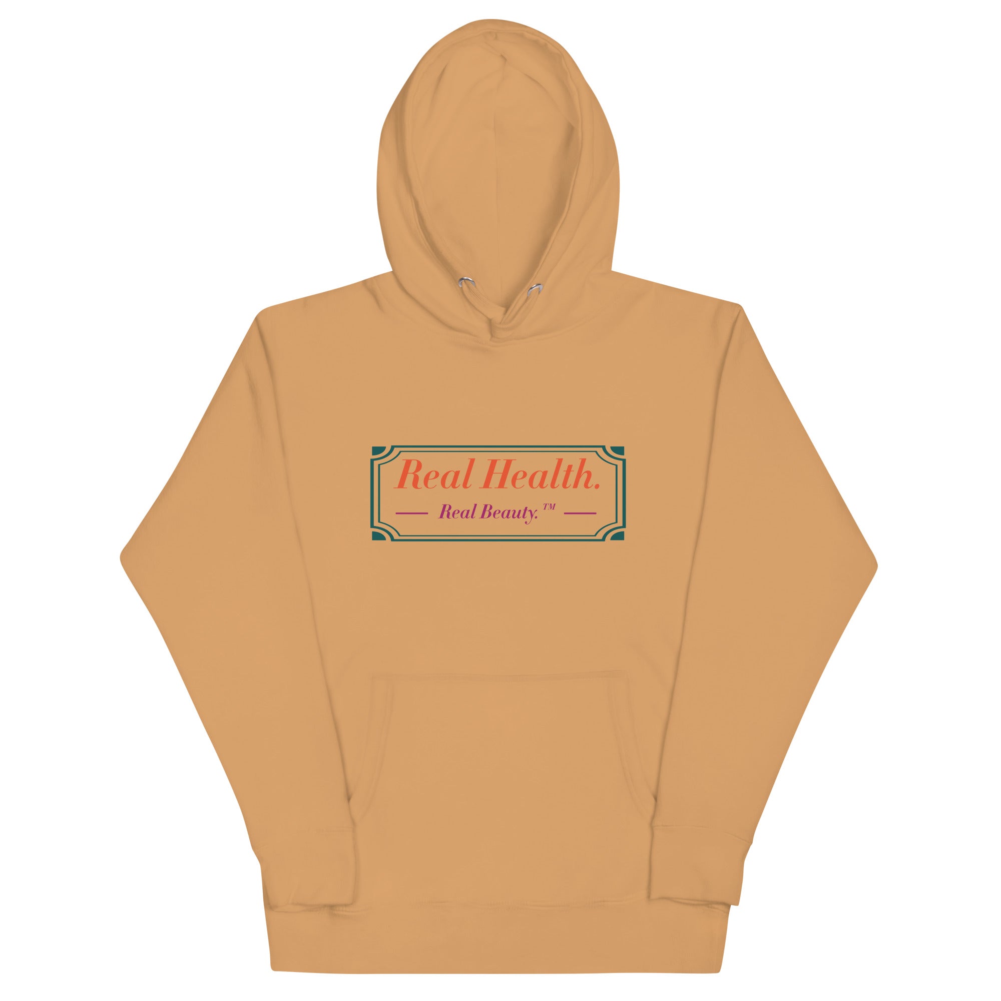 Real Health. Real Beauty Plaque Unisex Hoodie