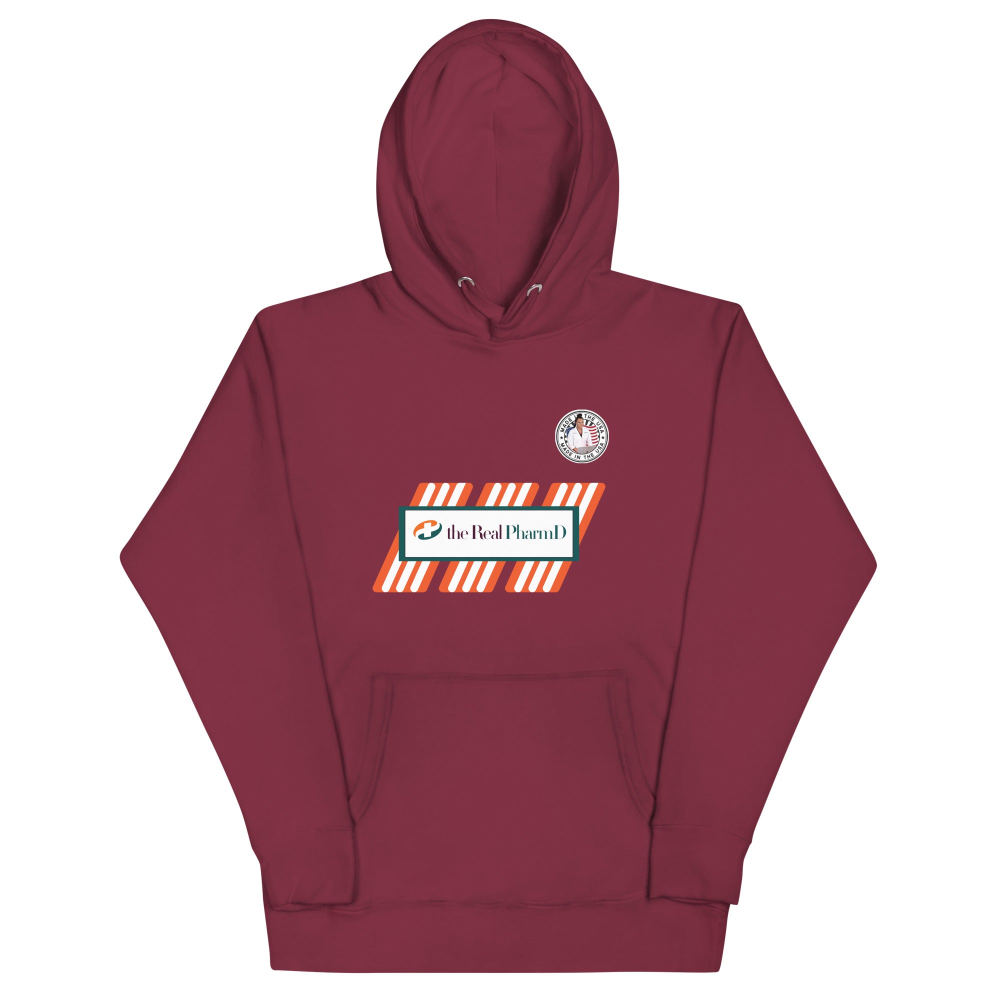 The Real PharmD With Made In The USA 1  Unisex Hoodie